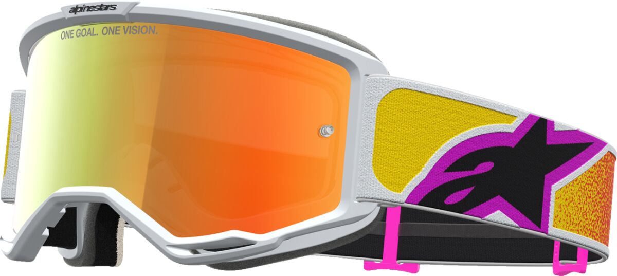 Vision 5 Drag Goggle — Orange| Red| White