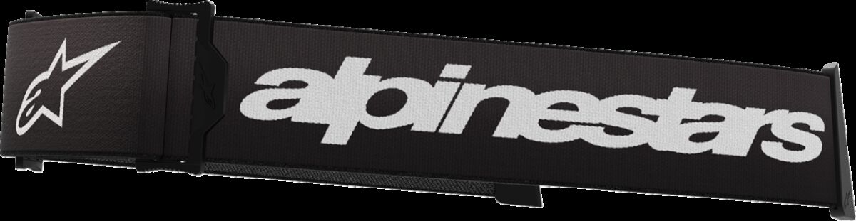Supertech Goggle Strap — Black| White