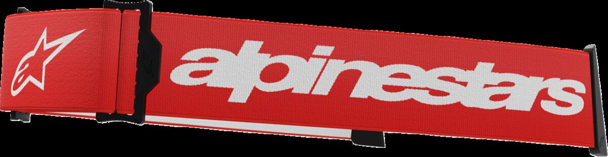 Supertech Goggle Strap — Red| White