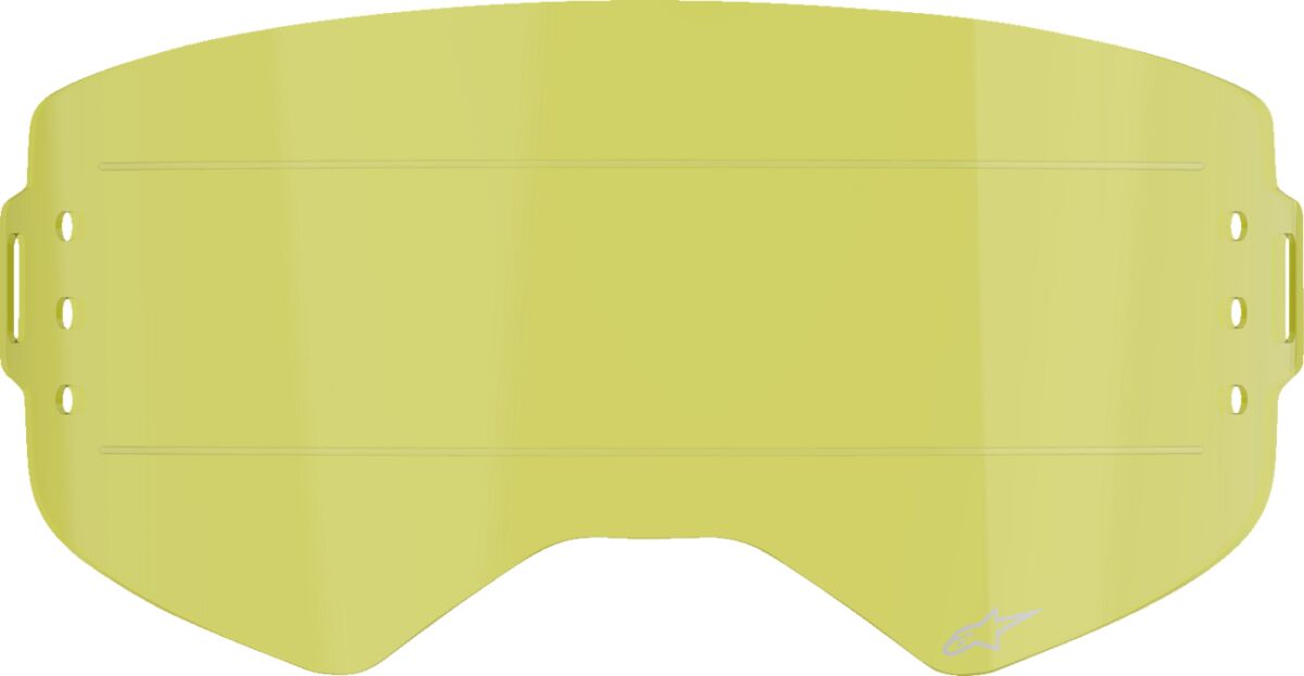Supertech Wide Vision Roll-Off Goggle Lens — Yellow