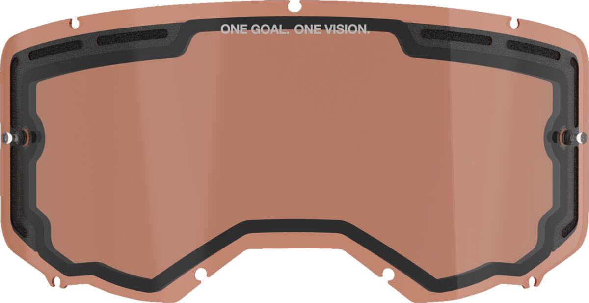 Vision 8/Vision 5/Vision 3 Goggle Dual Pane Lens — Red